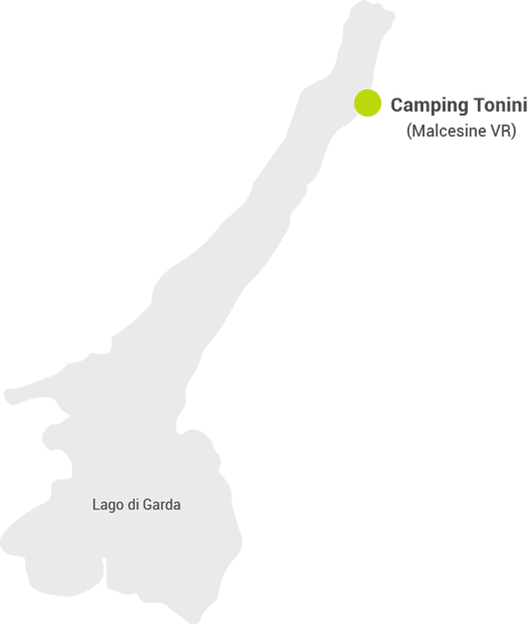 Tonini Campsite Map