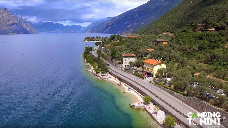 Camping Tonini Malcesine sul lago di Garda